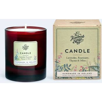 The Handmade Soap Company Lavender Rosemary And Mint Candle 180g