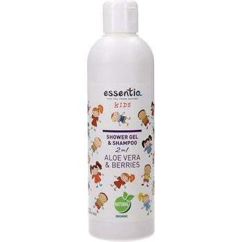 Essentiq Kids 2 in 1 Aloe Vera And Berries Shower Gel And Shampoo