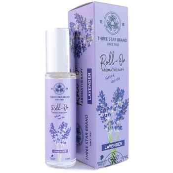 Three Star Brand Roll on Lavender 10ml