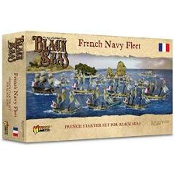 Warlord Black Seas The Age of Sail French Navy Fleet for Black Seas Table Top Ship Combat Battle War Game 792012001
