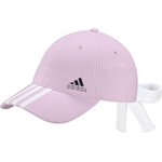 Adidas Golf Hat Silver Logo Ribbon Cap