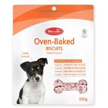 Bow Wow Oven Baked Biscuits Treats for Dog 220g