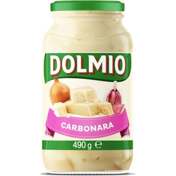 Dolmio Pasta Sauce Carbonara Jar 490g