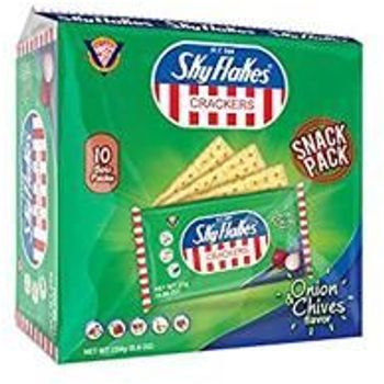 M.Y. San Sky Flakes Crackers Onion And Chive 250g