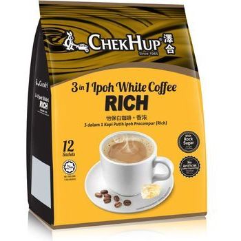 Chek Hup 3 in 1 Ipoh White Coffee King 12pcs 40g
