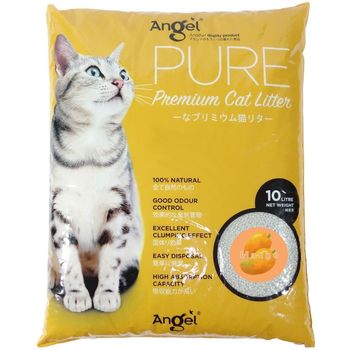 Angel Pure Premium Cat Litter Mango Scented 10L