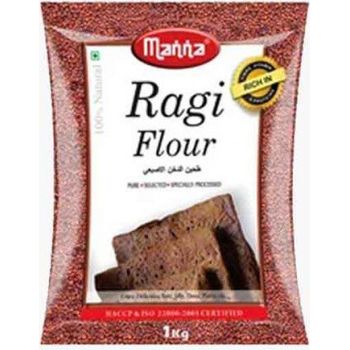 Manna Plain Ragi Flour 1kg