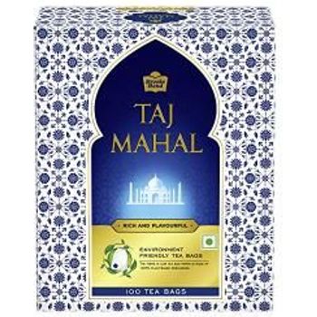 Taj Mahal Brooke Bond 1 Leaf Tea 100 Tea Bags