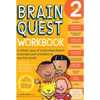 Workman Publishing Brain Quest Workbook Grade 2