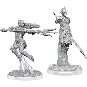 Wizkids Dungeons And Dragons Nolzurs Marvelous Miniatures Sea Elf Fighters