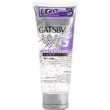 Gatsby Water Gloss Soft White Hair Gel 100g Ship From India