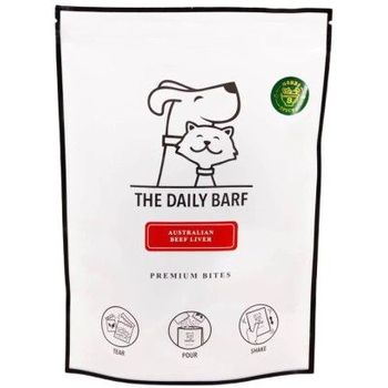 The Daily Barf Dehydrated Australian Beef Liver Dog & Cat Treats 90g