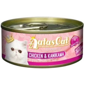 Aatas Cat Creamy Chicken And Kanikama 80g