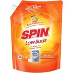 Spinmatic Low Suds Liquid Detergent Refill Antibacterial 1.5L