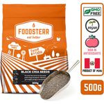 Foodsterr Black Chia Seeds 500g