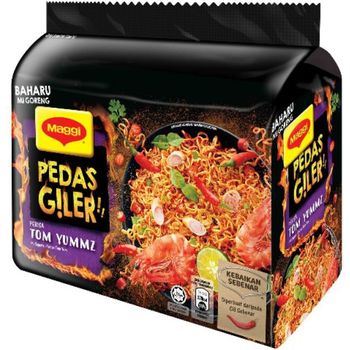 Maggi Spicy Giler Tom Yummz 5pcs 76g