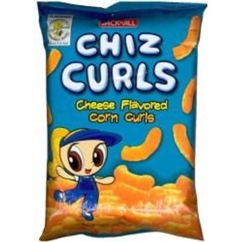 Jack N Jill Chiz Curls Cheese Flavored 55g