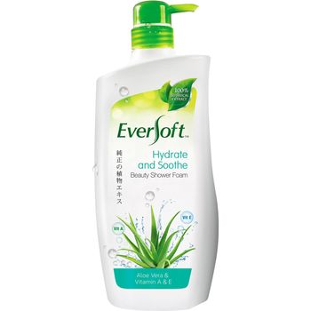 Eversoft Beauty Shower Foam Hydrate And Soothe 800ml