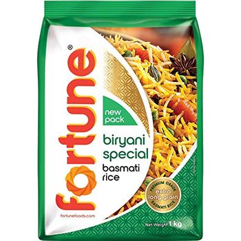 Fortune Biryani Special Basmati Rice Extra Long Grain 1kg