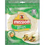 Mission Wraps Onion Chive 360g