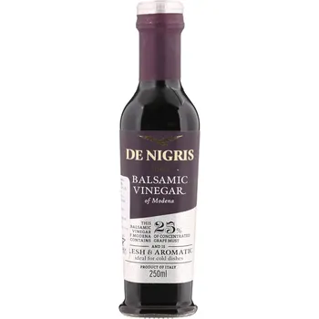 De Nigris 25 Percent Grape Balsamic Vinegar of Modena 250ml