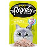 Regalos Pouch Tuna in Jelly Topping Shirasu Cat Food 70g