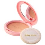 Silky White Compact Powder 07 Natural Tan 12g