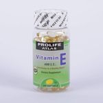 Prolife Atlas Vitamin E 400Iu 10 X Softgels 