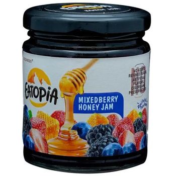 Eatopia Mixed Berry Honey Jam 240g