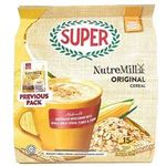 Super Nutremill 3in1 Instant Original Cereal Wholegrain Oats Flakes Corn 15 Sachets 420g
