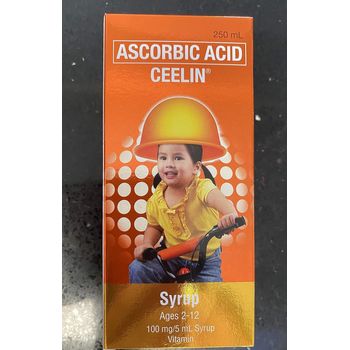 Ceelin Ascorbic Acid Syrup 250ml