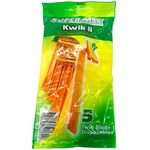 Super Max Kwik Twin Blade Disposable Razor 5pcs