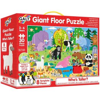 Galt Giant Floor Puzzles Whos Taller