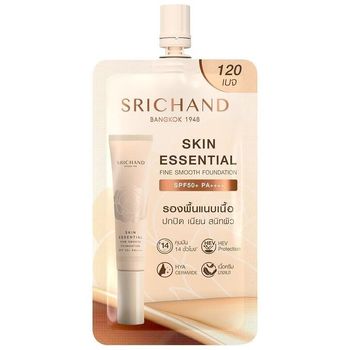 Srichand 120 Beige Skin Essential Fine Smooth Foundation SPF50 PA 6ml