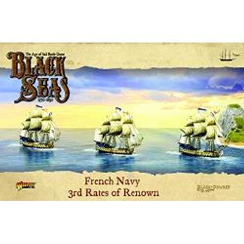 Warlord Black Seas The Age of Sail French Navy 3rd Rates of Renown for Black Seas