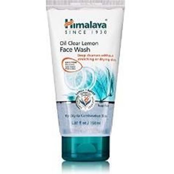 Himalaya Oil Control Lemon Face Wash For Toning Cleansing Removing Excess Oil 150ml