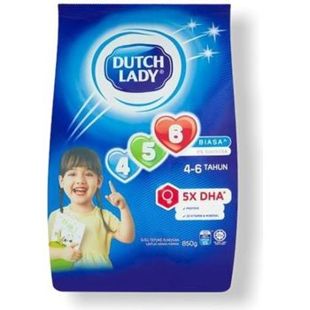 Dutch Lady 4 5 6 Tahun Biasa 850g