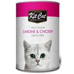 Kit Cat Canned Food Sardine And Chicken 400g