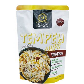 Miao Miao Tempeh Chips Red Rice 100g