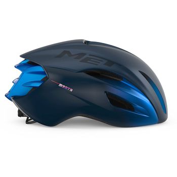 MET Manta MIPS Helmet Blue Metallic Large
