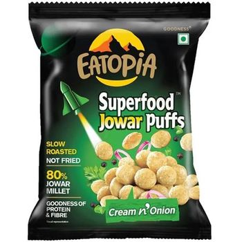 Eatopia Superfood Jowar Puffs 20g