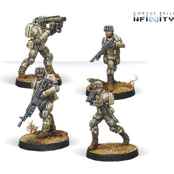Corvus Belli Infinity Ariadna 5th Minutemen Regiment Ohio