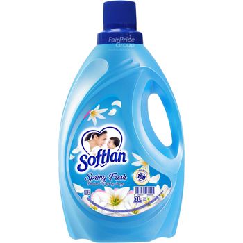 Softlan Fabric Conditioner Softener Spring Fresh 3L