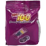 Lot 100 Gummy Candy Blackcurrant 33g