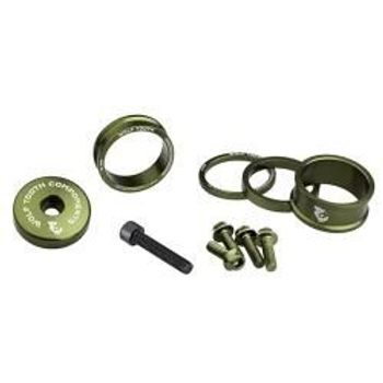 Wolf Tooth Bling Kit Headset Spacer Kit Olive 17g