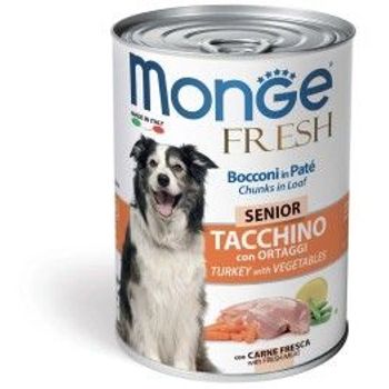 Monge Fresh Senior Turkey with Vegetables