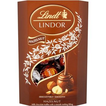 Lindt Lindor Hazelnut Truffles Chocolate Truffles 200g