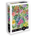 Calypto Fleurs de Printemps Spring Flowers 500 Piece Jigsaw Puzzle