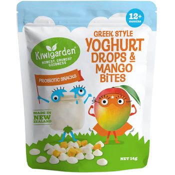 KiwiGarden Yoghurt and Mango Bites 14g