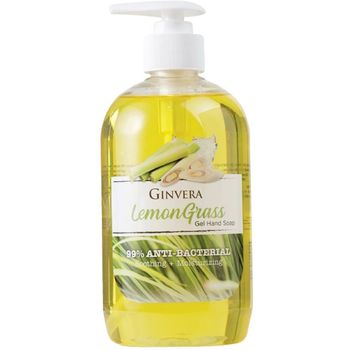 Ginvera Lemongrass Anti Bacterial Soothing Moisturizng Gel Hand Soap 500g
